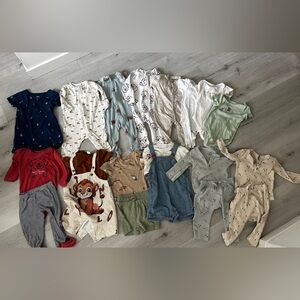 Carter's Kids Matching Sets - Navy, Red, and Green Collection